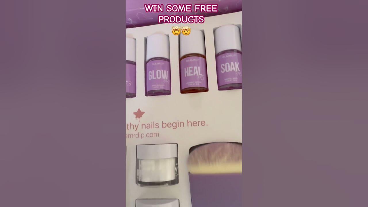 HOW TO WIN 2 YEARS WORTH OF GLAMRDIP PRODUCTS‼️🤯😮 *watch til the end