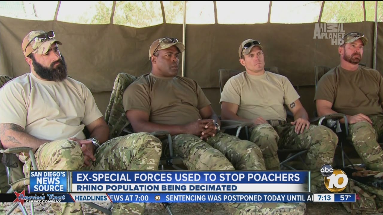 Ex-Special Forces battle poachers on Animal Planet TV show