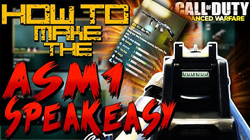 COD AW: How To Make The ASM1 Speakeasy ELITE Variant +(Call of Duty AW ASM1 Best Class Setup)