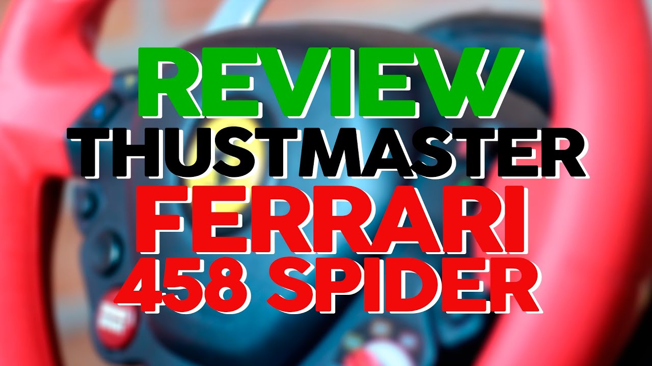 Review completa do Trustmaster Ferrari 458 Spider!