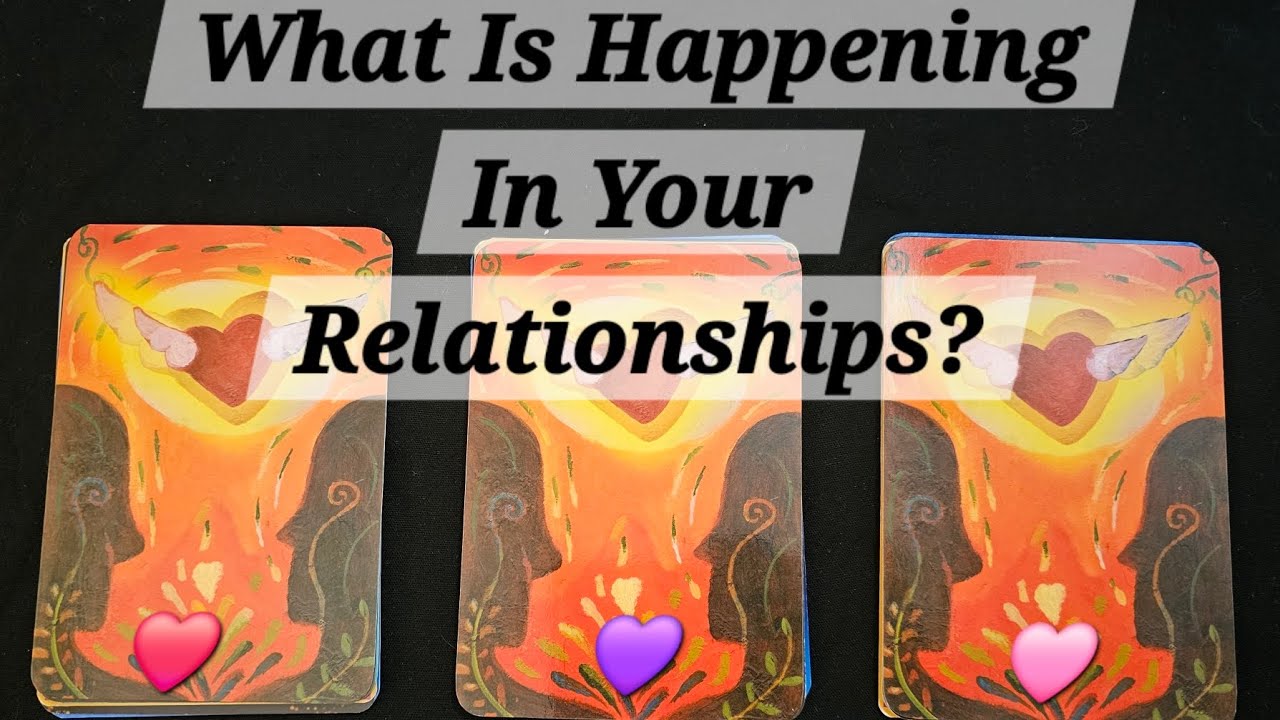 What is happening in your relationships? Pick-A-Pile 