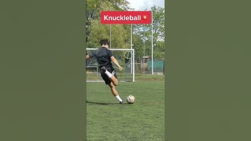 Thumbnail of Curve 💫 or Knuckleball 💥 #shorts #footballskills #footballskills#neymar