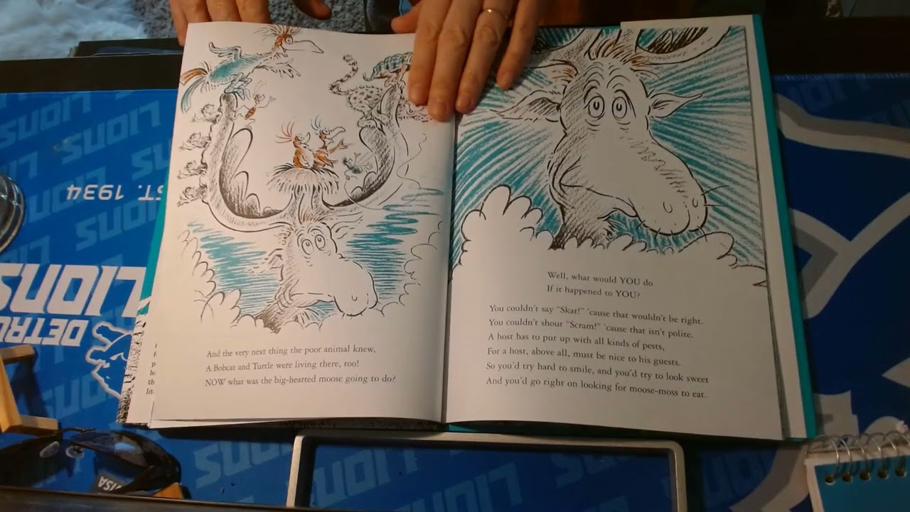 Story time with Nana.pies2015: Thidwick the Big Hearted mouse (early readers)