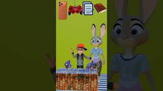 Is Nick Studying or Playing Games? 😂 Mom Catches Him! #shorts #funnyvideo #zootopia