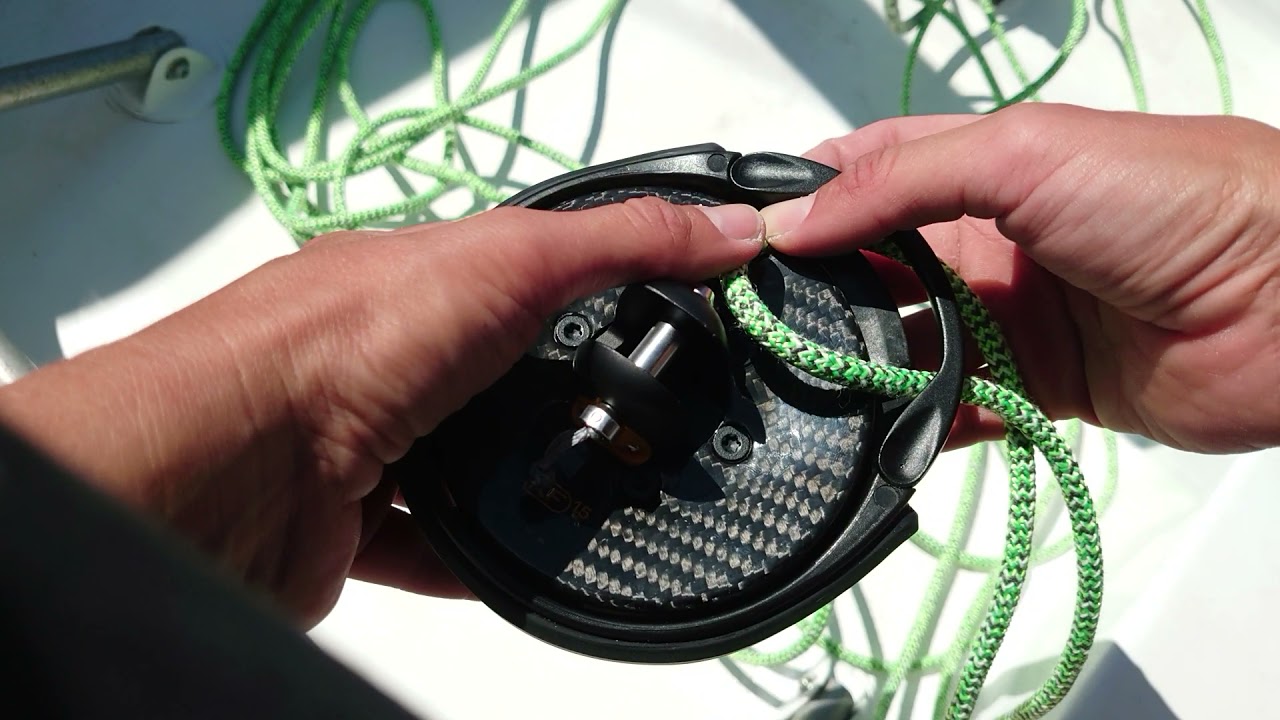 Furler KF 1.5 from KARVER on mini 6.50 / Закрутка для кода 0 на Мини