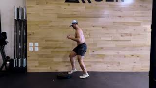 Quick Feet Plate Toe Taps