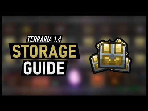 How to make a proper storage - Terraria 1.4 Guide