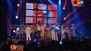 Вера Брежнева - Любовь спасёт мир [LIVE OE VIDEO MUSIC AWARDS 2010]