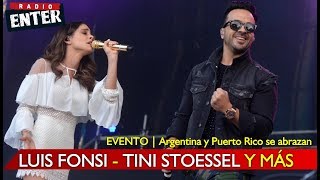 Luis Fonsi, Tini Stoessel, Jimena Baron y más | Argentina y Puerto Rico se abrazan | Radio Enter