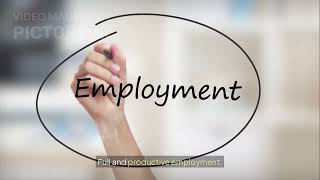SDG GOAL 8 : DECENT WORK AND ECONOMIC GROWTH