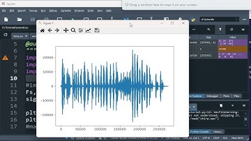 How to plot the spectrum of a wav file in Python