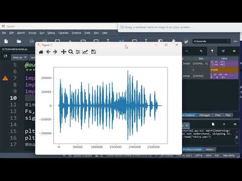 How to plot the spectrum of a wav file in Python