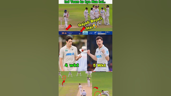Ind Team 46 Run Par Hui All Out  || Ind vs nz Test highlights  || #shorts #viral