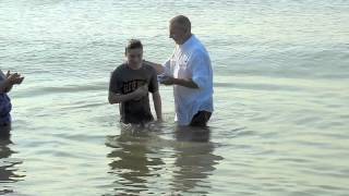Baptism at Sylvan Beach - August 2015