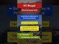 VIT Bhopal BTech Direct Admission 2026|Apply Seat Pre Book Now for VIT University Bhopal |BTech 2026