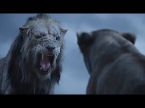 Scar vs Sarabi Fight Scene | THE LION KING | Movie Scene (2019)