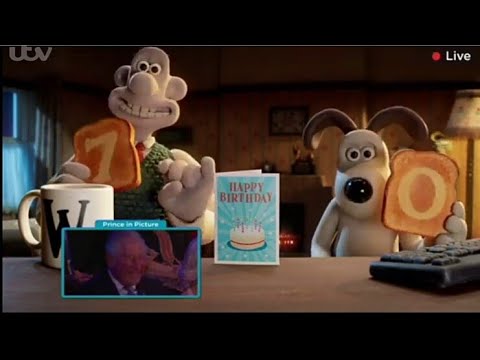 Wallace and Gromit Interrupt with a Video Call - We Are Most Amused and Amazed