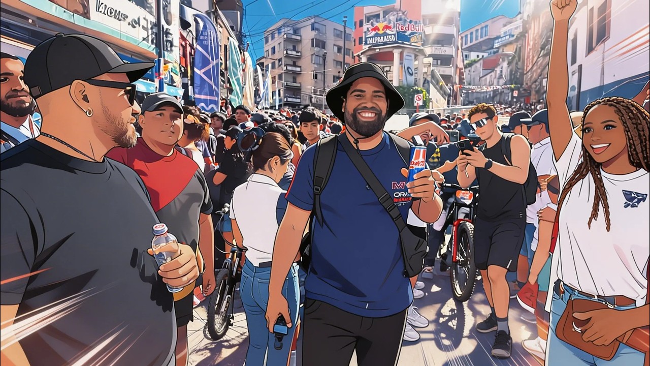 Viví la locura de Red Bull Valparaíso Cerro Abajo 🇨🇱🔥 ¡La carrera urbana más extrema del mundo!