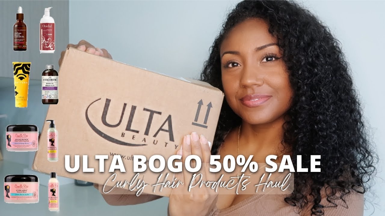 First Ever Ulta BOGO 50 SALE 2022 Curly Hair Products Haul🧴 YouTube
