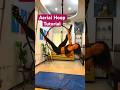 TRY THIS TWITY POSE ON AERIAL HOOP 🌪️🌷#aerialfitness #aerialhoop #lyrahoop