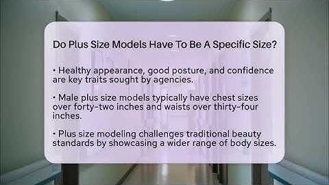 Do Plus Size Models Have To Be A Specific Size? - Inside Body Image