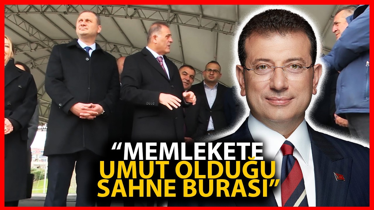 Nuri Aslan, Ekrem İmamoğlu'nun Beylikdüzü'ndeki projelerini gezdi:Memlekete umut olduğu sahne burası