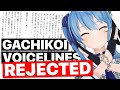 Suisei rejects gachikoi voice lines hoshimachi suisei hololive eng subs