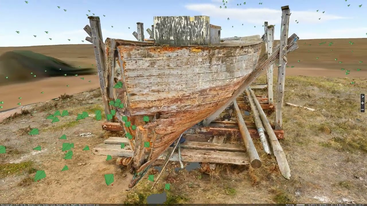 3D Render of South Australia's Oldest Fishing Boat