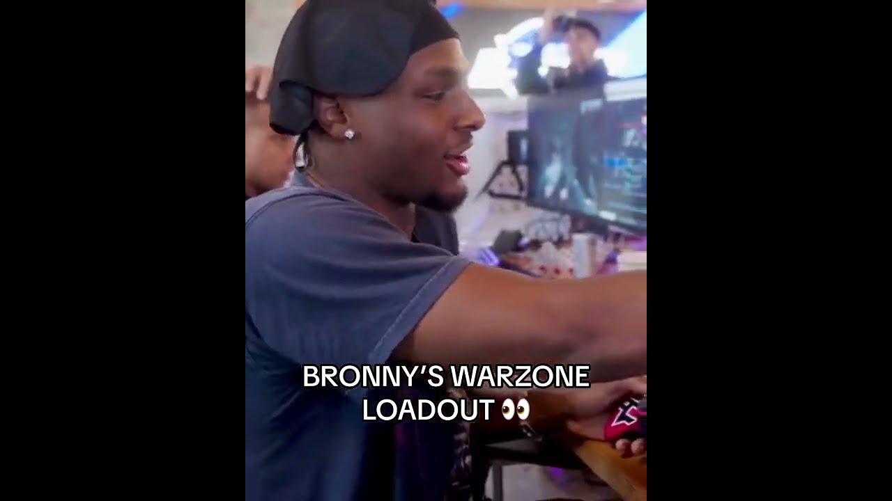 Bronny James Warzone Loadout 