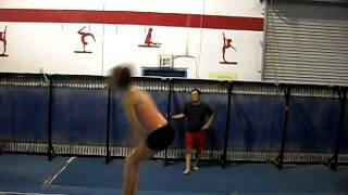 standing layout step-out on beam