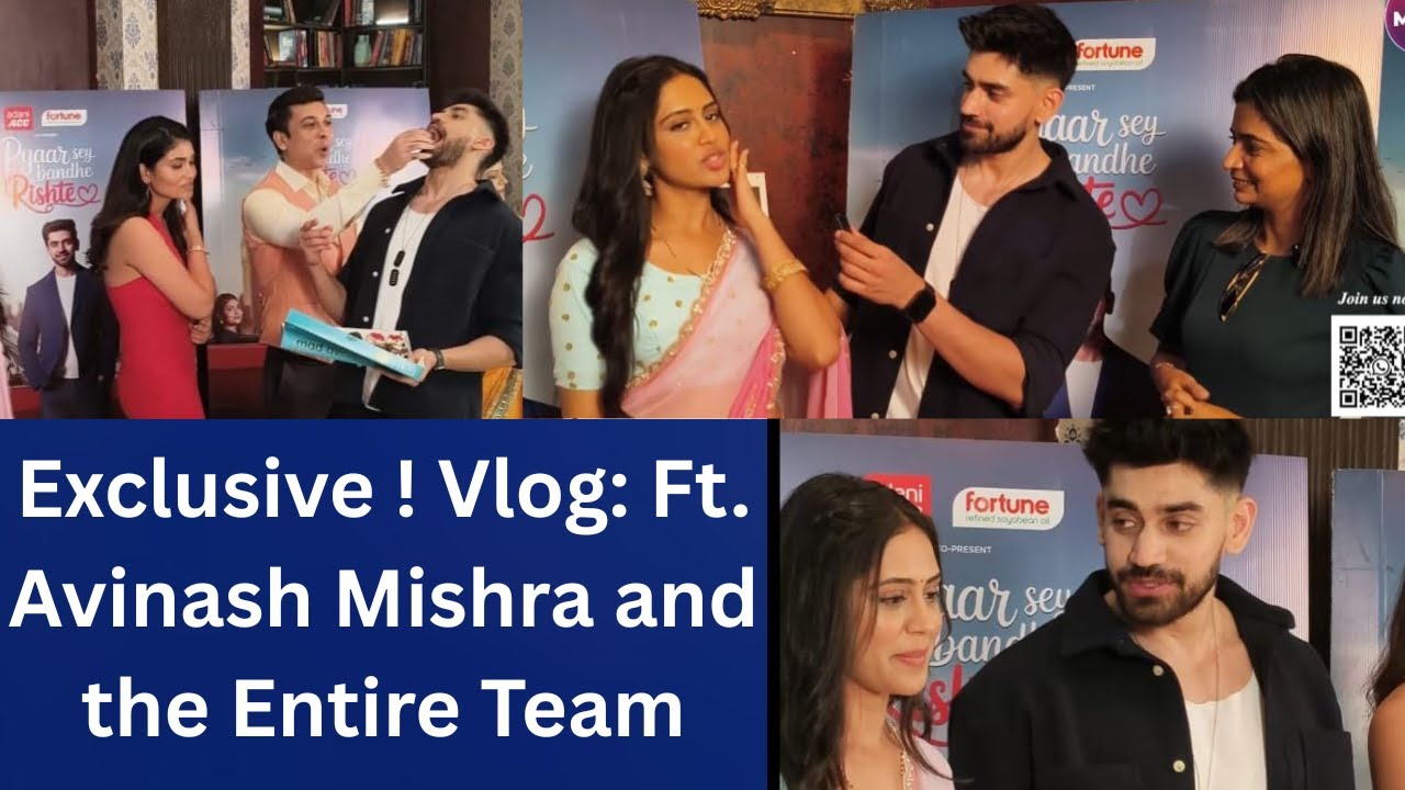 Vlog: Ft. Avinash Mishra and the Entire Team, Last Day of Shoot , Avinash ne Khilaya Donut! 