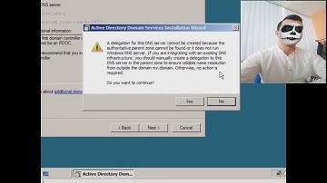Windows Server 2008: create an Active Directory Domain Controller