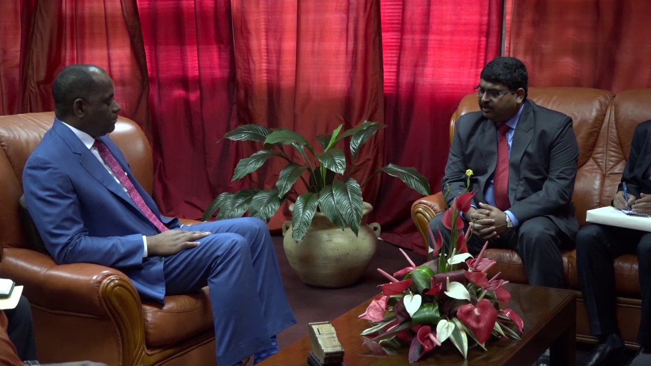 Prime Minister meets India's High Commissioner to Dominica