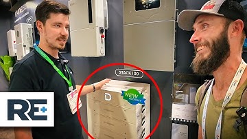 RE+ 2025: Dyness Orion All-in-One & Stack100 High-Voltage Battery