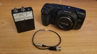 How to jam Time Code on a Blackmagic Pocket Cinema Camera  4k