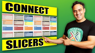 Pivot Table Excel Tutorial -  Connect Slicers to Multiple Excel Pivot Tables