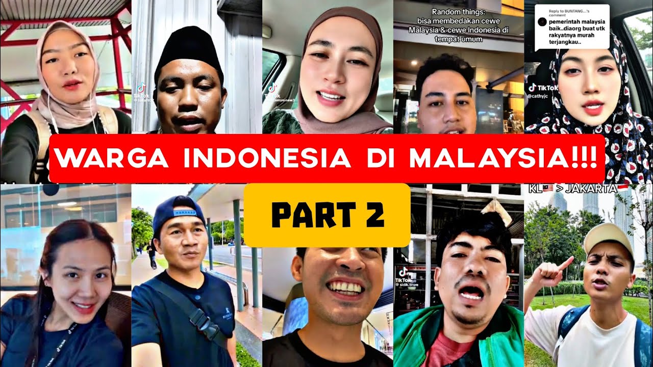 PART 2❗Apa Kata Warga Indonesia Di Malaysia? Ramai Terkejut Dengar Penyataan Si Abang Rider