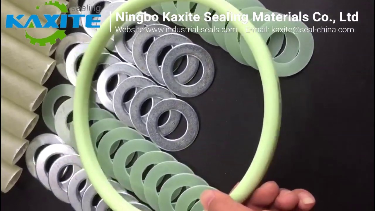 D Type Flange Insulation gasket kits YouTube