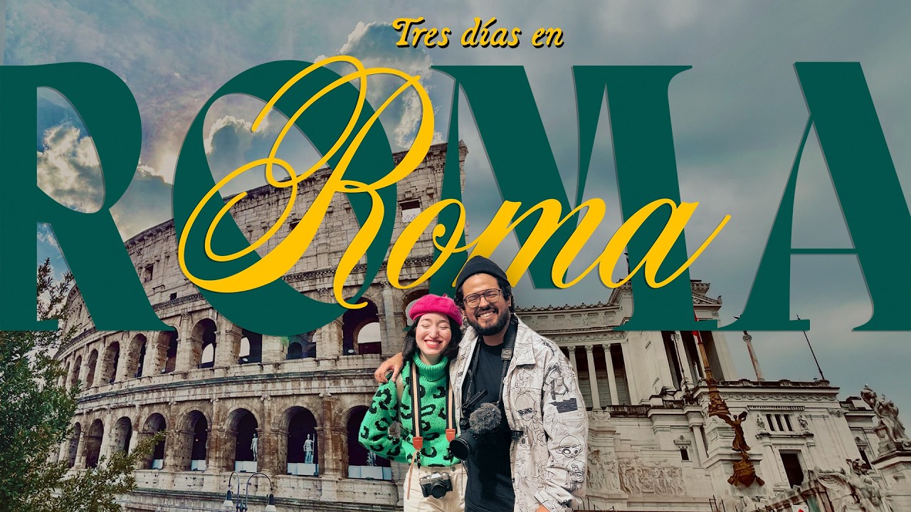 Viaje inesperado a ROMA - Así fue nuestra experiencia de 3 días en ITALIA 🇮🇹