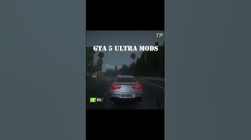 GTA 5 Mods -  Full Ultra Photorealistic Graphics Mod And Real Life Traffic Street With RT On RTX2060