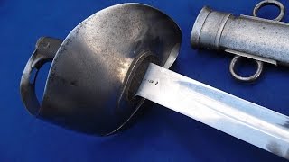 British Antique swords: 1899 pattern cavalry trooper