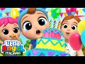 Gianni e la FESTA DI COMPLEANNO 🎈🍰🎁 Cartone animato (speciale) con REGALI - Little Angel Italiano