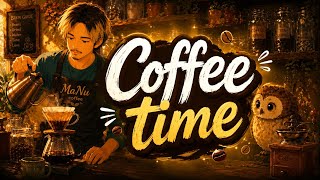 Coffee Time ☕🦉 Cozy Lofi Beats | Relax, Study & Chill Music #lofi #cozy #cozyjazzmusic