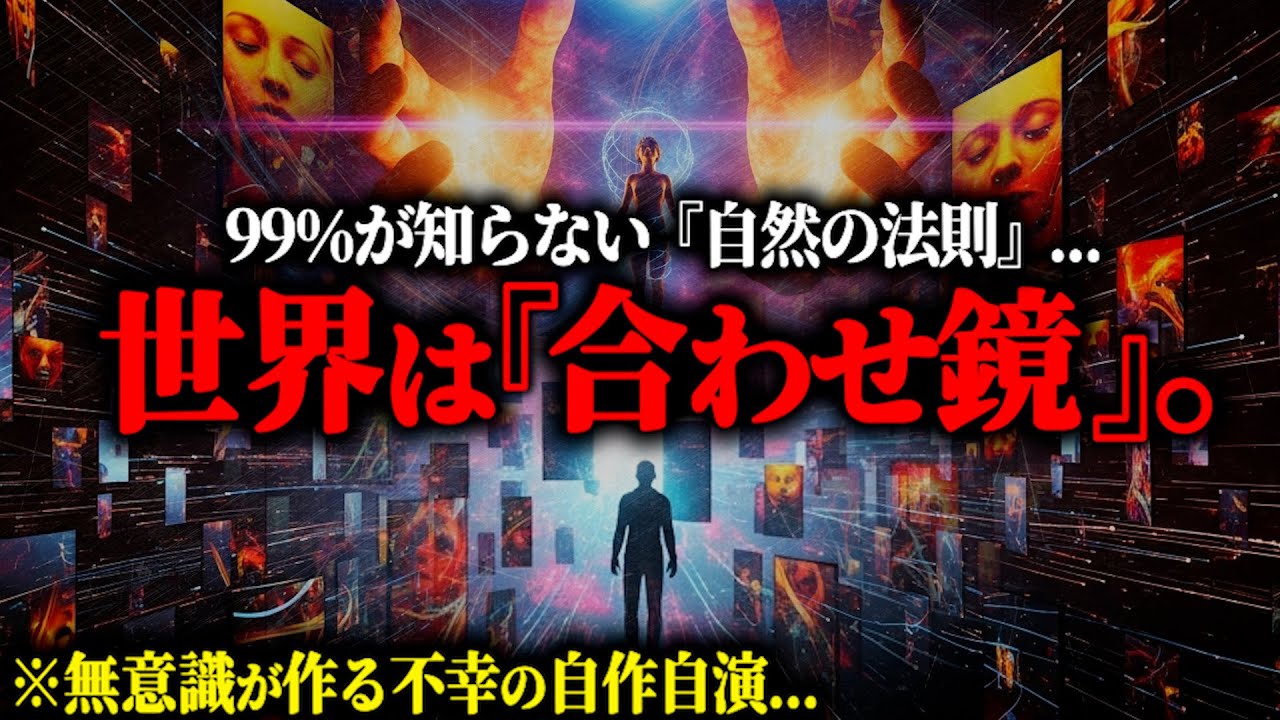 ※どこか無理をしているあなたへ。すべては「から騒ぎ」だった？人生が好転する「自然の法則」とは...【自然の法則 鏡の法則 Be-Do-Haveの法則】