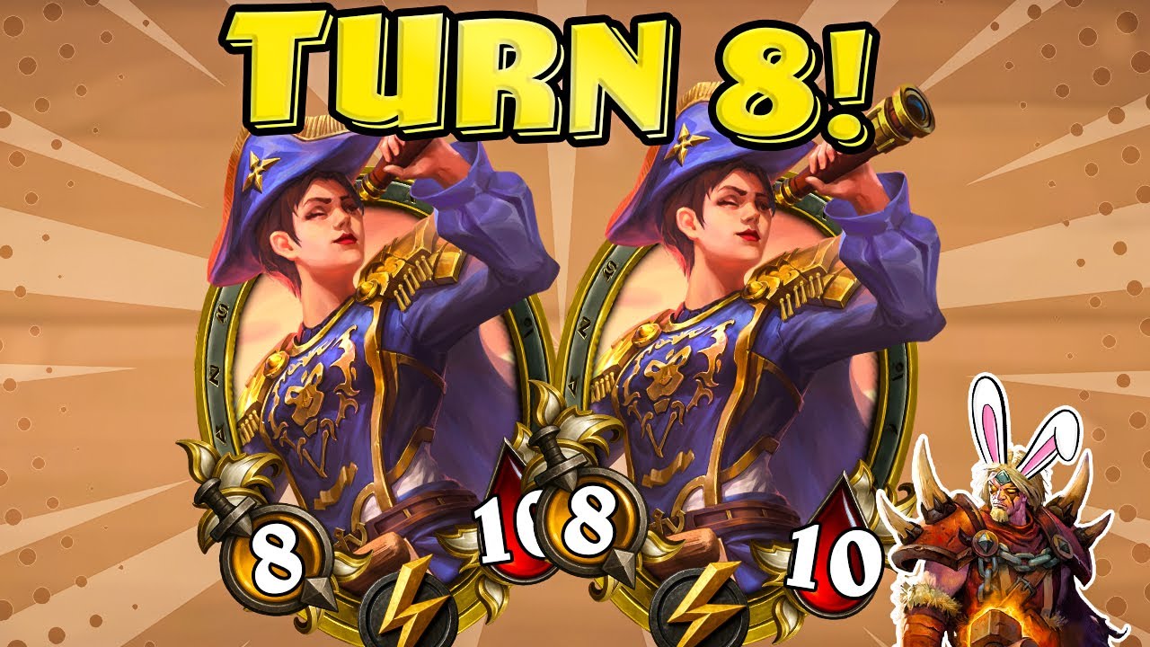 The BEST PIRATE TURN 8! | Hearthstone Battlegrounds