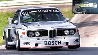 BMW 3.5 CSL "Batmobile" || INLINE 6 Sound & MANUAL GEARBOX