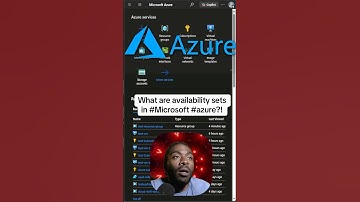 What are availability sets in #microsoft #azure?!