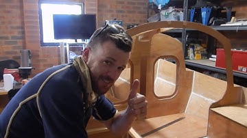 Building a SCAMP part 046 - Seat tops and hatches