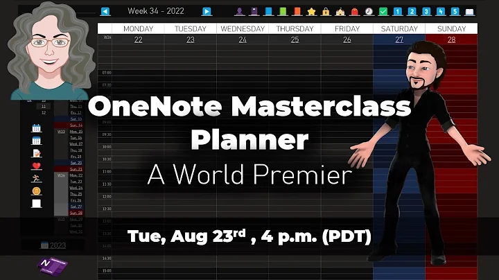 OneNote Masterclass Planner 2022-2023 World Premie...