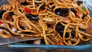 Resepi Mee Tarik Black Fungus
